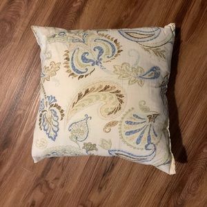 Paisley and Furls Throw Pillow!